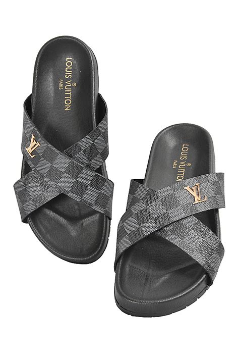 louis vuitton men's sandals|louis vuitton slip ons.